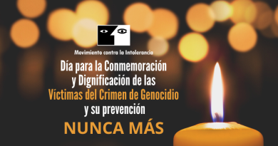 9 de Diciembre – Día para la Conmemoración y Dignificación de las Víctimas del Crimen de Genocidio y su Prevención